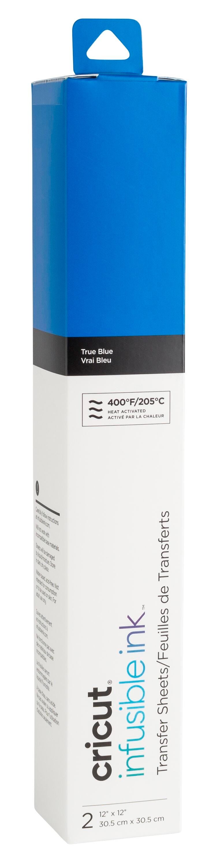 INFUSIBLE INK TRANSFER 12X12 IN TRUE BLUE 2 SHTS