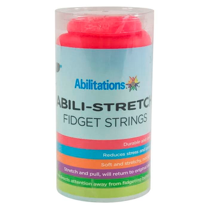 ABILITATIONS FIDGET STRETCHY STRING - 6 COLOR SET