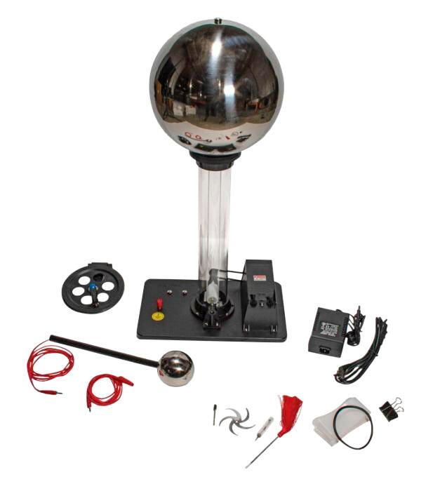 VAN DE GRAAFF GENERATOR DUAL DRIVE