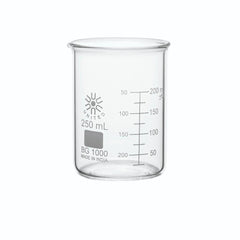 BEAKERS LOW FORM BOROSILICATE GLASS 250ML