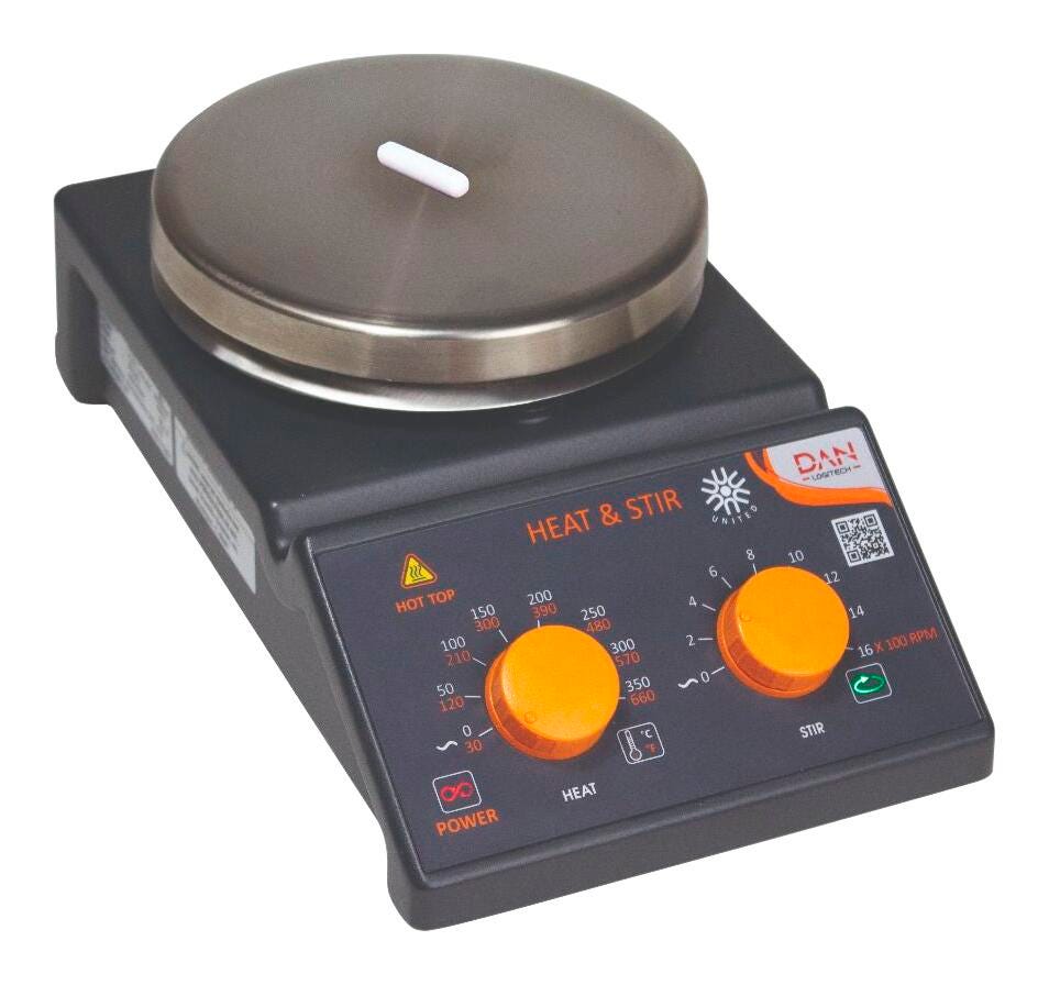 ANALOG HOT PLATE WITH MAGNETIC STIRRER CSA APPROVED