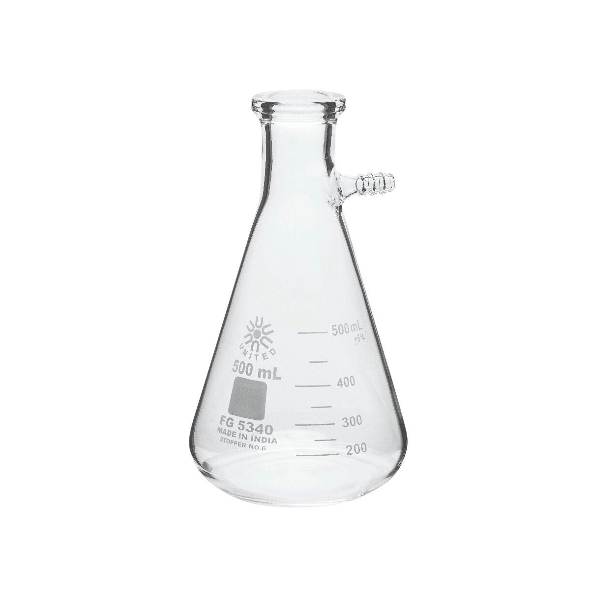 FILTERING FLASK BOROSILICATE GLASS 50ML