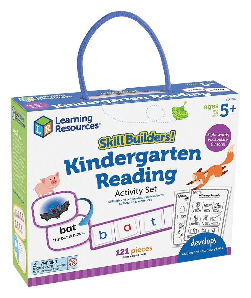 SKILL BUILDERS KINDERGARTEN READING