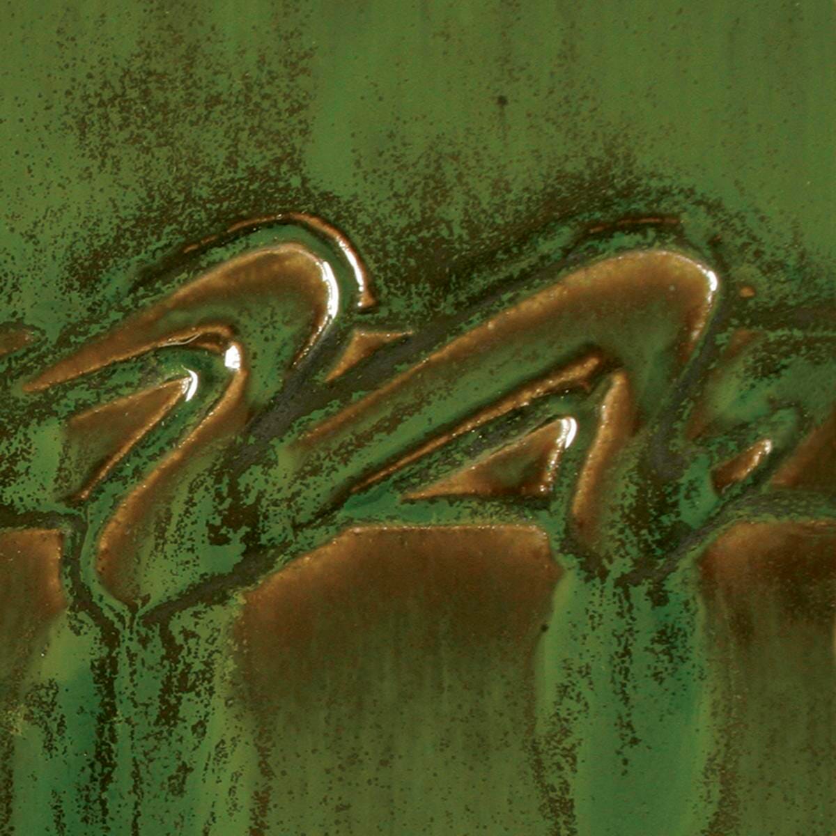 GLAZE AMACO POTTERS CHOICE PC-42 SEAWEED PINT