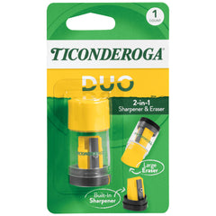 SHARPENER DUO TICONDEROGA 2 IN 1 EACH