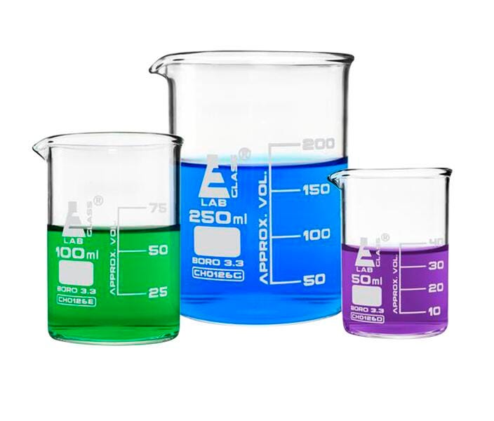 SAFETY PACK BEAKER SET 250ML 100ML 50ML