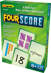 GAME CARD FOUR SCORE