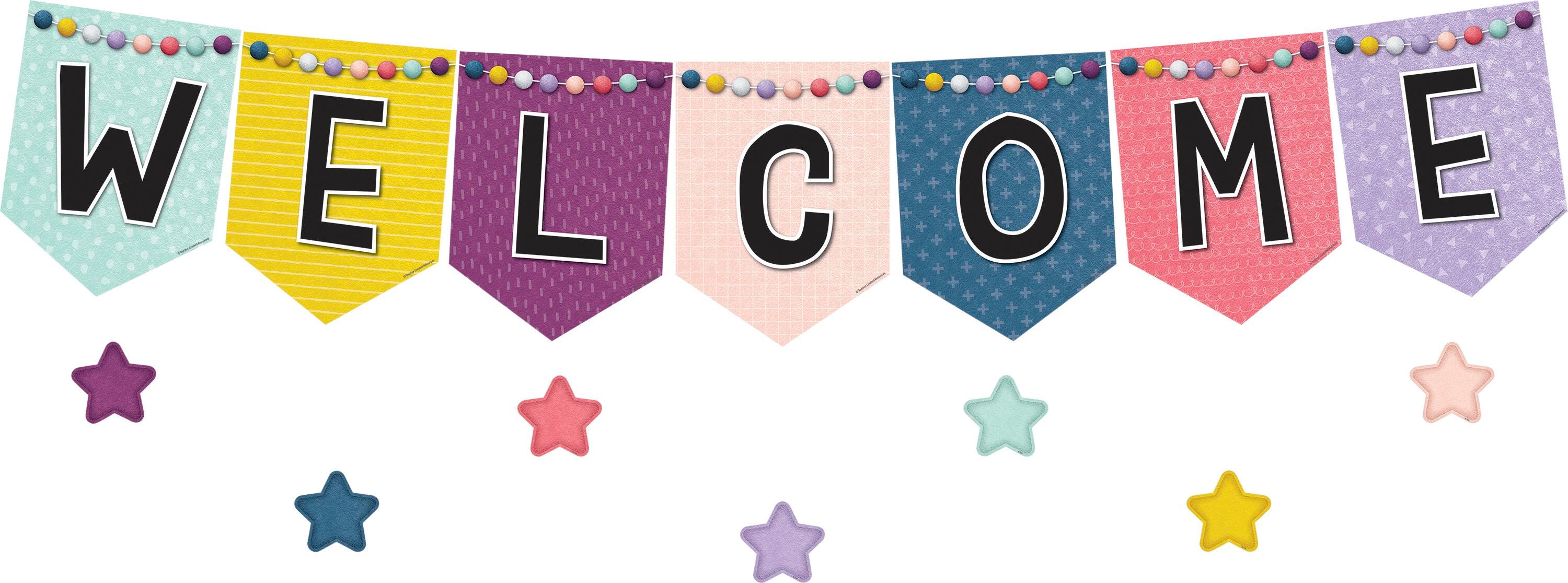 OH HAPPY DAY WELCOME BULLETIN BOARD SET