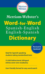 DICTIONARY WORD FOR WORD SPANISH-ENGLISH MASS MARKET PB