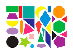 PAPER ROYLCO GEO SHAPES 800 PC