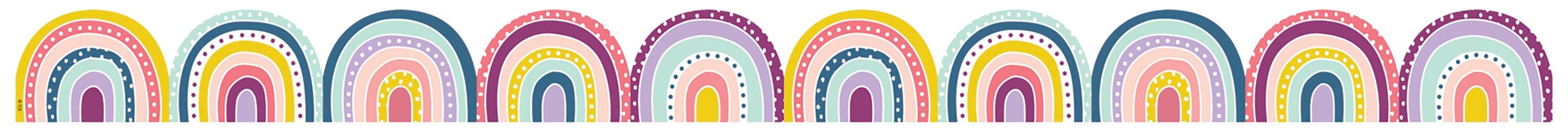 OH HAPPY DAY RAINBOW DIE-CUT BORDER TRIM