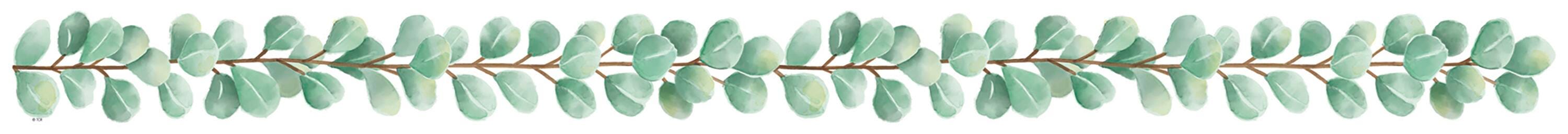 EUCALYPTUS DIE-CUT BORDER TRIM
