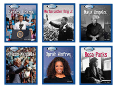 BOOKS BLACK HISTORY BIOGRAPHIES SET OF 6