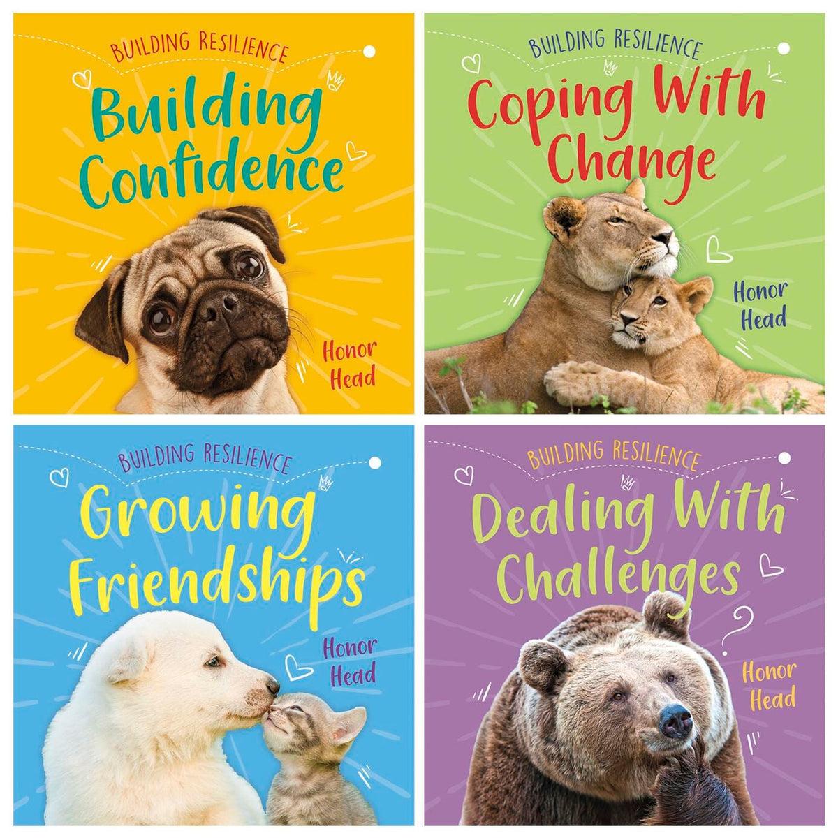 BOOKS BUILDING RESILIENCE SET OF 4