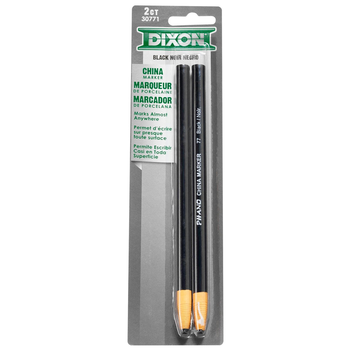 MARKER DIXON CHINA BLACK PACK OF 2