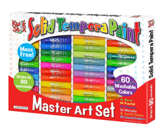 PAINT TEMPERA SOLID KWIK STIX ASST OF 60