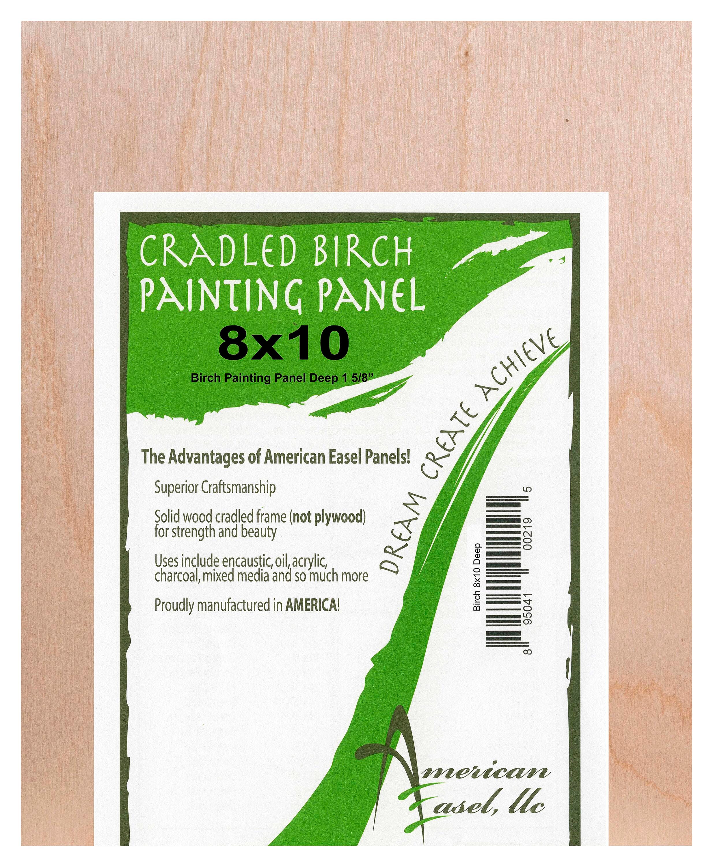 PANEL PAINTING BIRCH 8X10