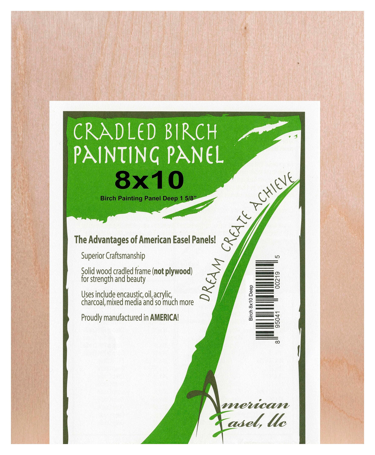 PANEL PAINTING BIRCH 8X10