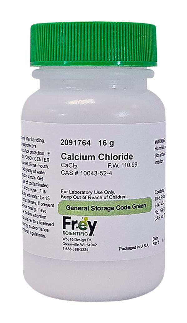 CHEM CALCIUM CHLORIDE LG 16G