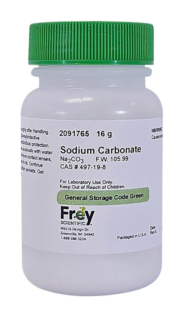 CHEM SODIUM CARBONATE SOLID 16G
