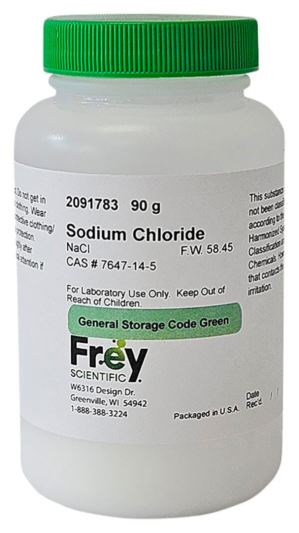 CHEM SODIUM CHLORIDE 90G