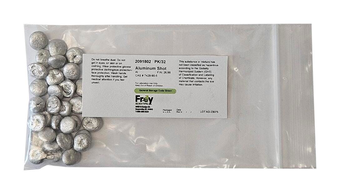 CHEM ALUMINUM SHOT PACK OF 32
