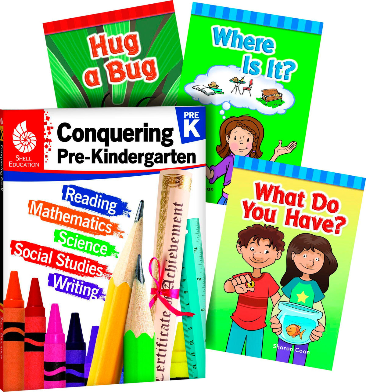 CONQUERING PRE-KINDERGARTEN 4-BOOK SET
