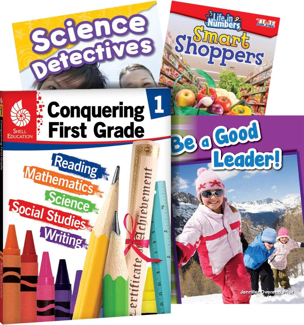 CONQUERING FIRST GRADE 4-BOOK SET