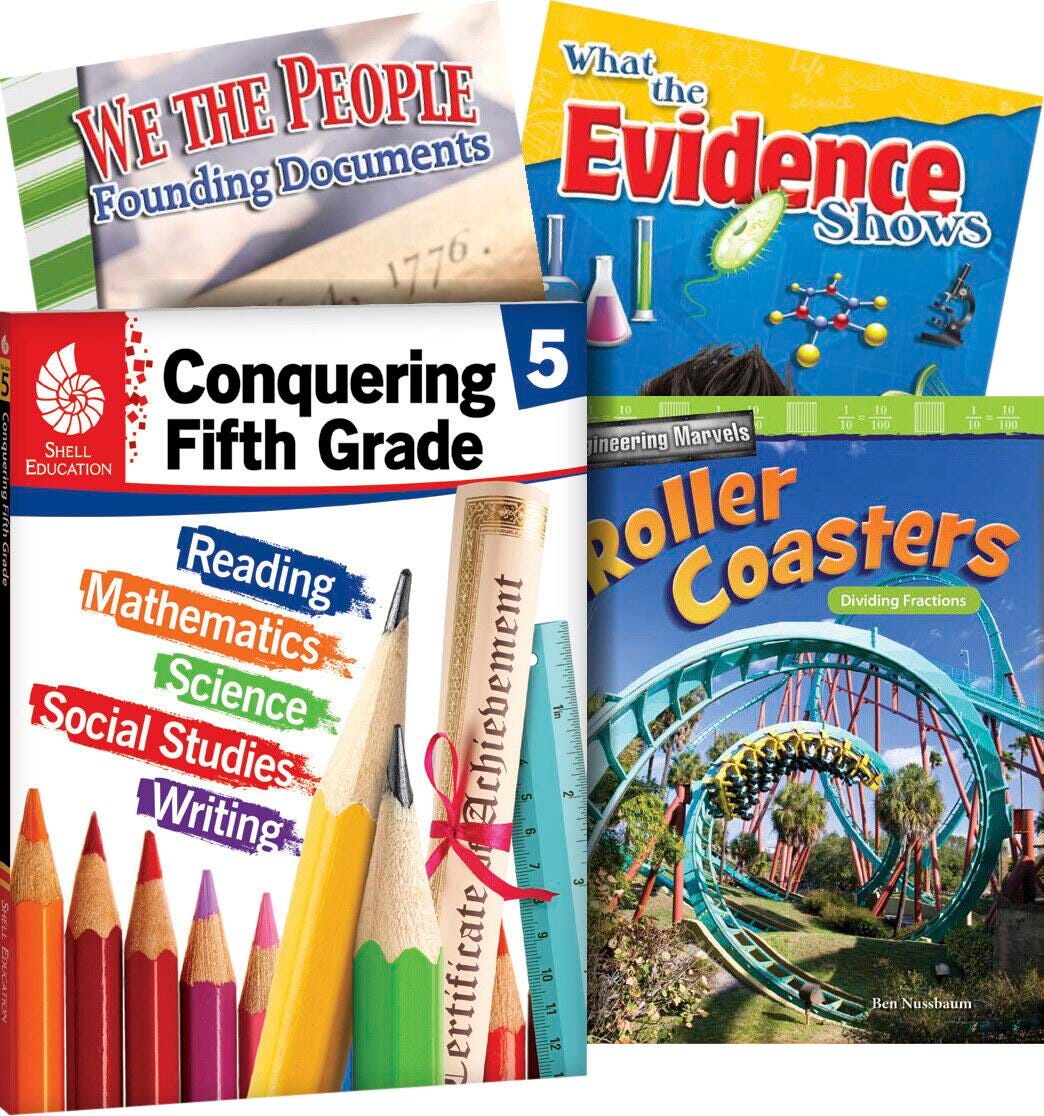 CONQUERING FIFTH GRADE 4-BOOK SET
