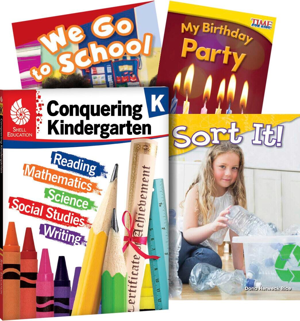 CONQUERING KINDERGARTEN 4-BOOK SET