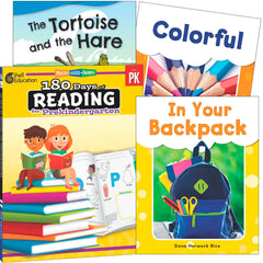 LEARN AT HOME - READING BUNDLE GRADE PK - 4-BOOK SET