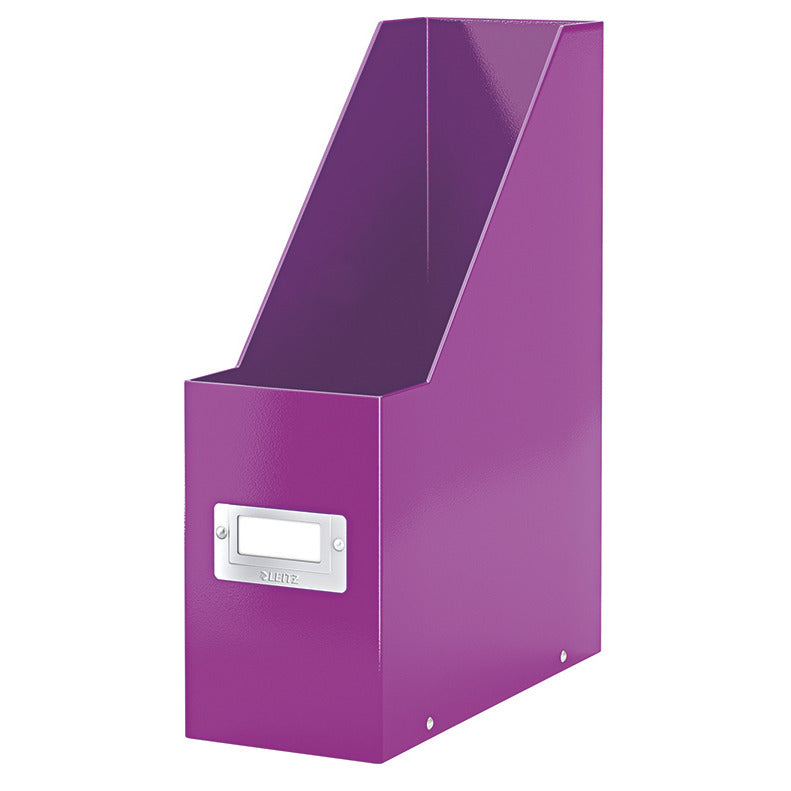 Click N Store Magazine File Purple