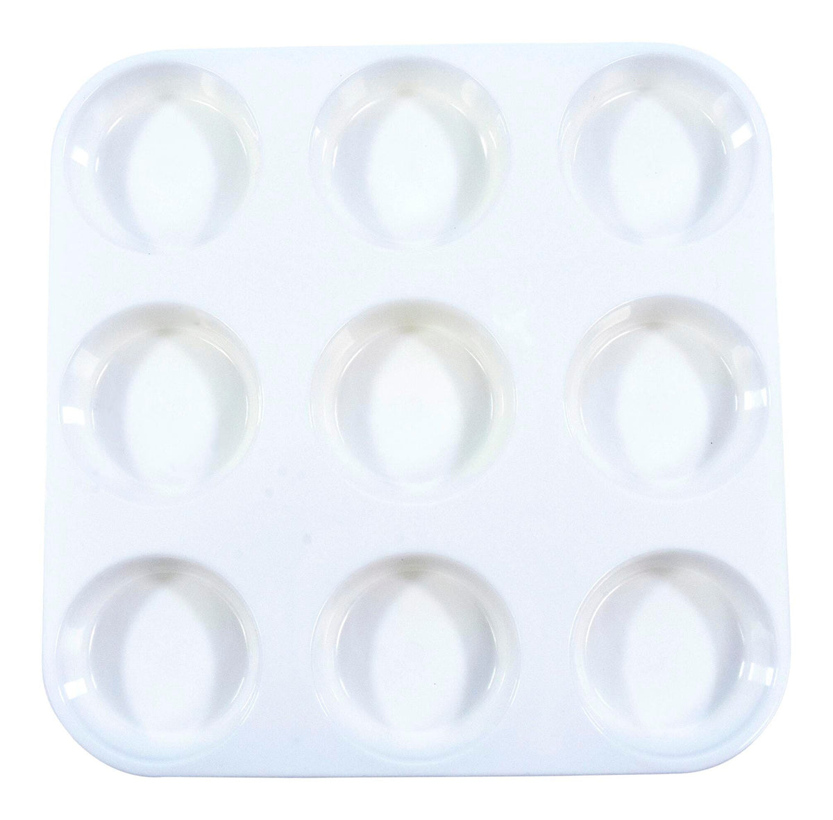 PAINT TRAY SCHOOL SMART 9 WELLS SET OF 6