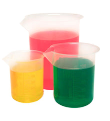 UNITED SCIENTIFIC BEAKERS WIDE SPOUT PP 1000ML