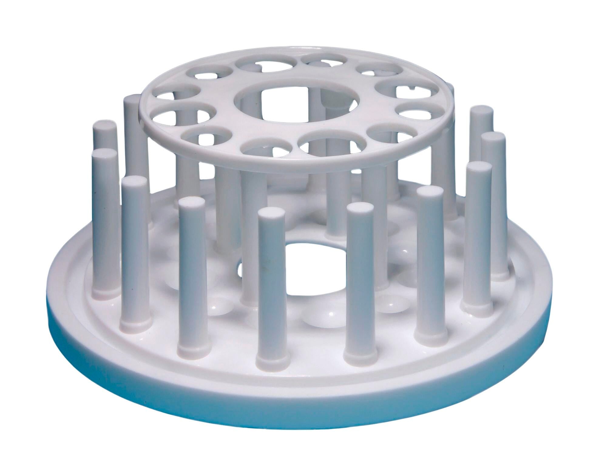 UNITED SCIENTIFIC PLASTIC TEST TUBE RACK ROUND 12-TUBE