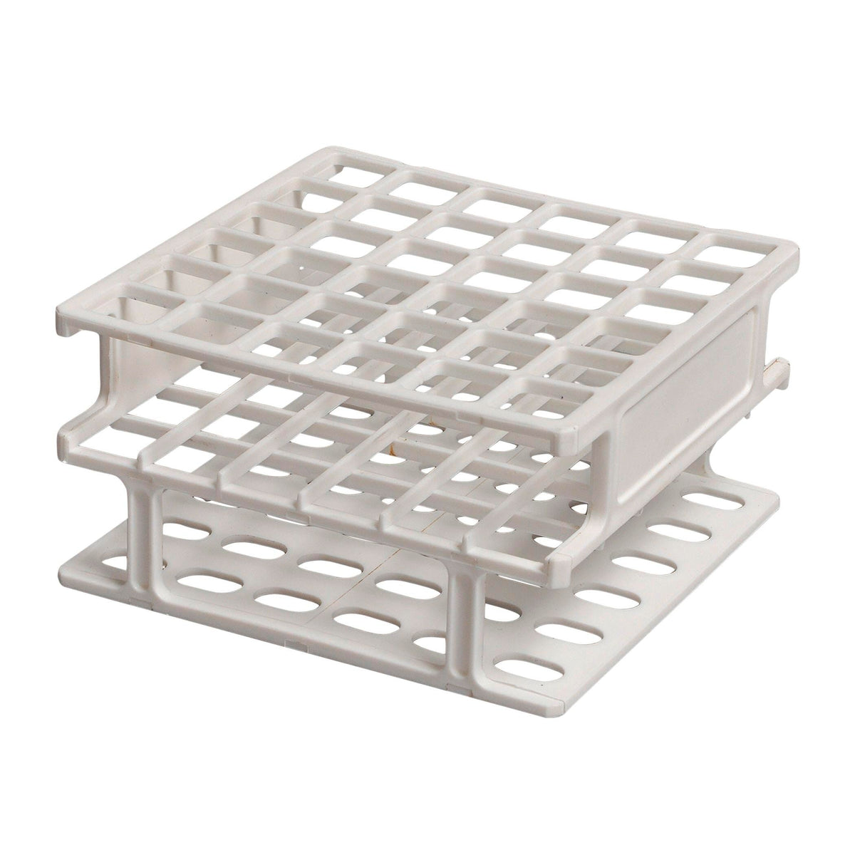 UNITED SCIENTIFIC PLASTIC TEST TUBE RACKS WET/DRY FOR 30MM TUBES 21 PLACES