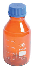 UNITED SCIENTIFIC MEDIA/STORAGE BOTTLES AMBER 500ML