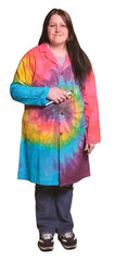 UNITED SCIENTIFIC TIE-DYED LABORATORY COAT SMALL