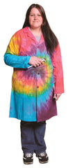 UNITED SCIENTIFIC TIE-DYED LABORATORY COAT MEDIUM