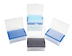 UNITED SCIENTIFIC UNIVERSAL LOW RETENTION PIPETTE TIPS WITH FILTER RACKED STERILE 10 ?L