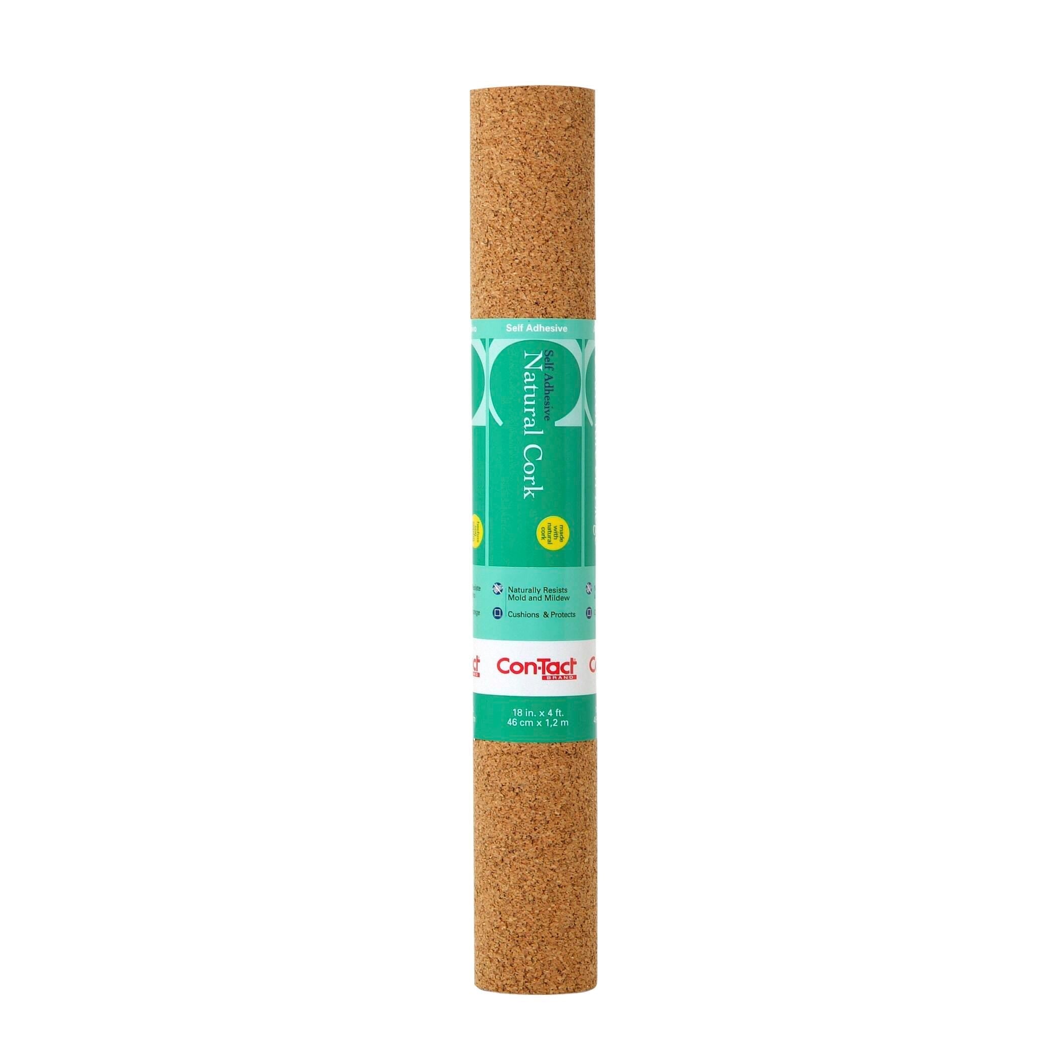 PAPER CONTACT CORK ADHESIVE 18 IN X 4 FT