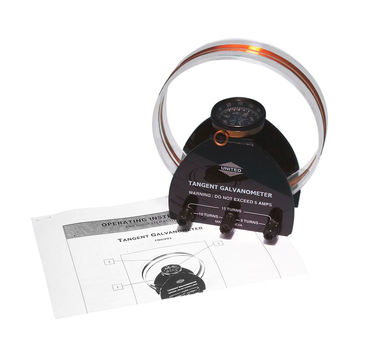 UNITED SCIENTIFIC TANGENT GALVANOMETER