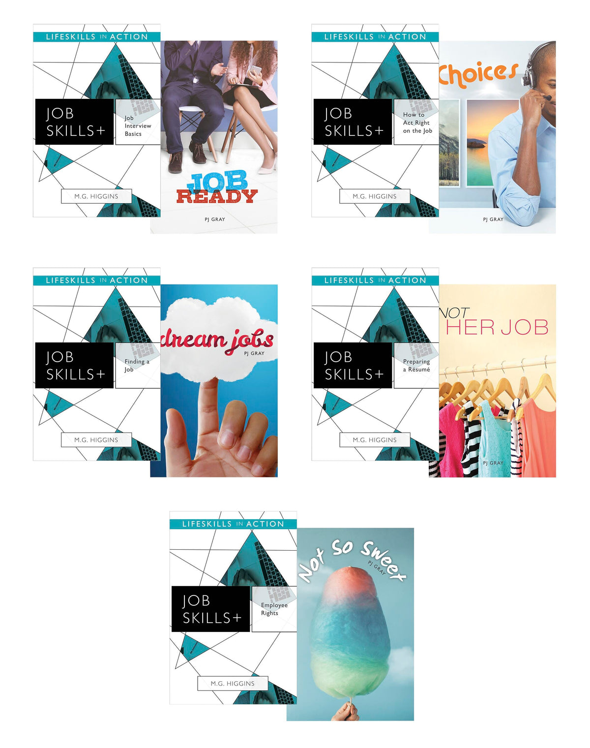 BOOKS HI LO LIFESKILLS IN ACTION JOB SKILLS SAMPLE SET