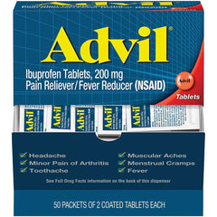 OTC - ADVIL 200 MG TABLETS 2 PK - 50PK PER BOX