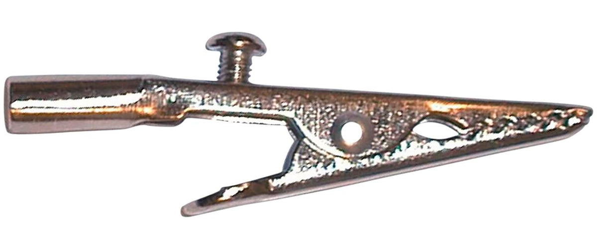 UNITED SCIENTIFIC ALLIGATOR CLIPS PLAIN PACK OF 10