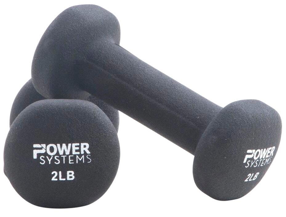 NEOPRENE COATED DUMBBELLS 2 LBS