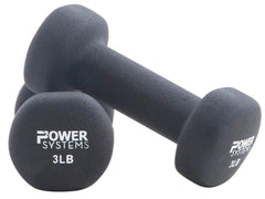 NEOPRENE COATED DUMBBELLS 3 LBS