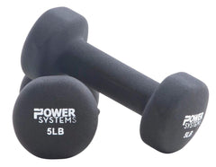 NEOPRENE COATED DUMBBELLS 5 LBS