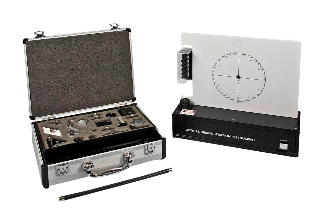 UNITED SCIENTIFIC LASER OPTICS DEMONSTRATOR