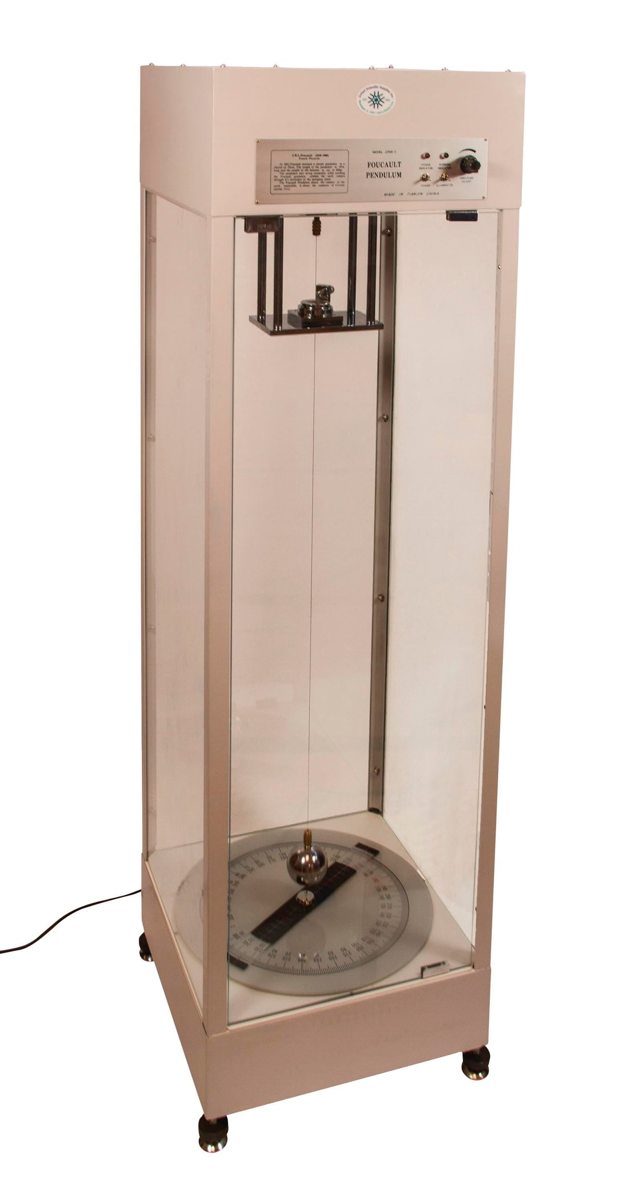 UNITED SCIENTIFIC FOUCAULTS PENDULUM APPARATUS